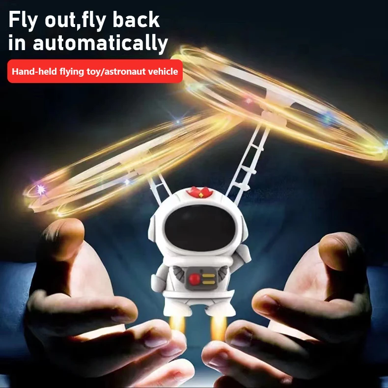 Dron teledirigido para niños con luces LED - imagen 2