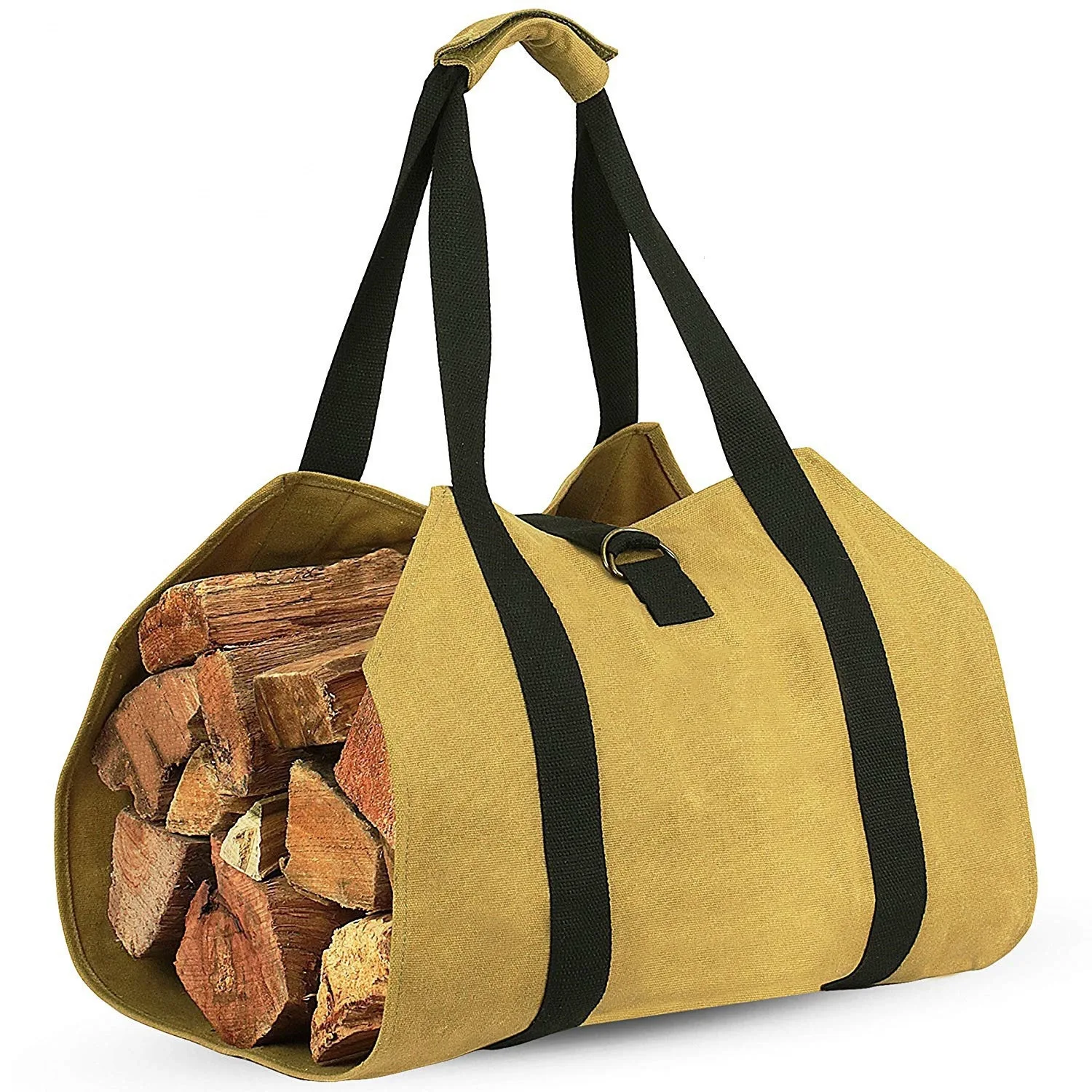 Bolsa de leña resistente para acampada y hogar - imagen 2