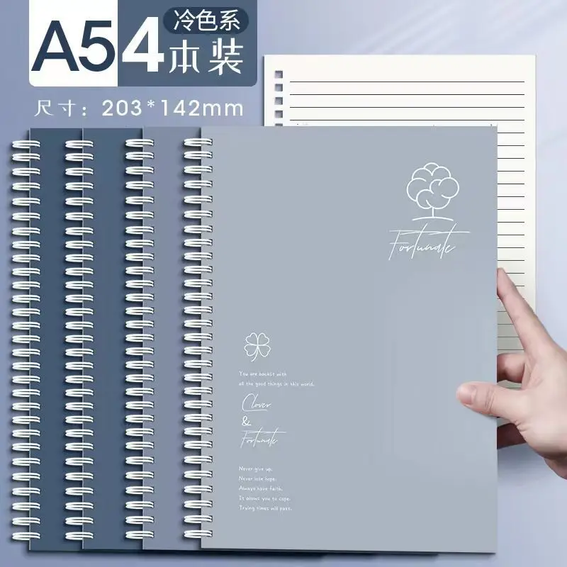 Cuaderno espiral A5 retro para apuntes y planificación escolar - imagen 5