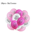 18pcs balloons