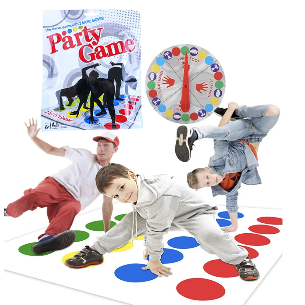 Twister de fiesta familiar: juego activo para niños y adultos - imagen 4