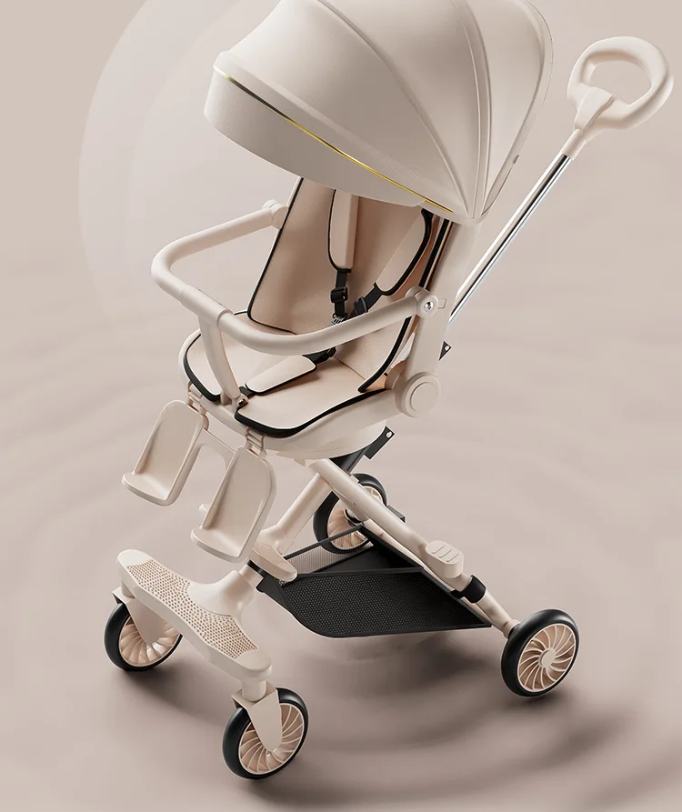 Mango ergonómico del carrito