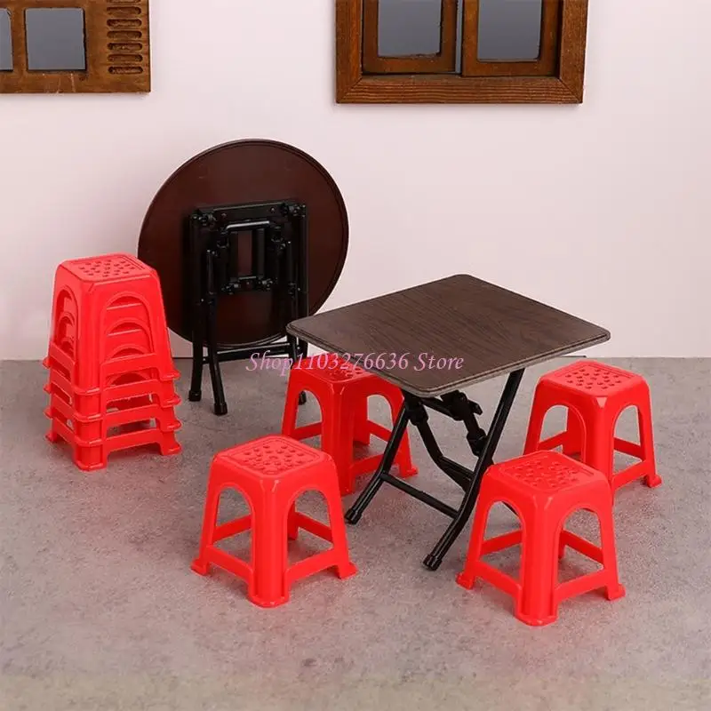 R6FD Juego de muebles miniaturas para muñecas - imagen 2