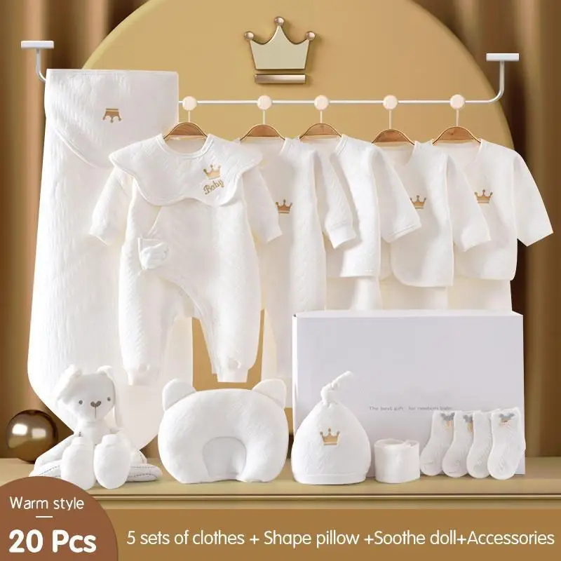 20 pcs white thick