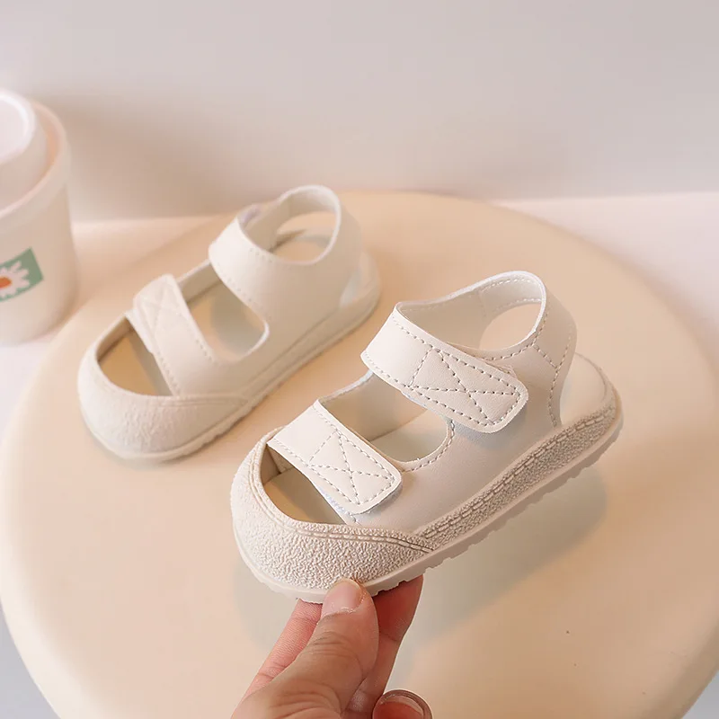 Sandalias infantiles antideslizantes de suela suave para playa y paseo - imagen 5
