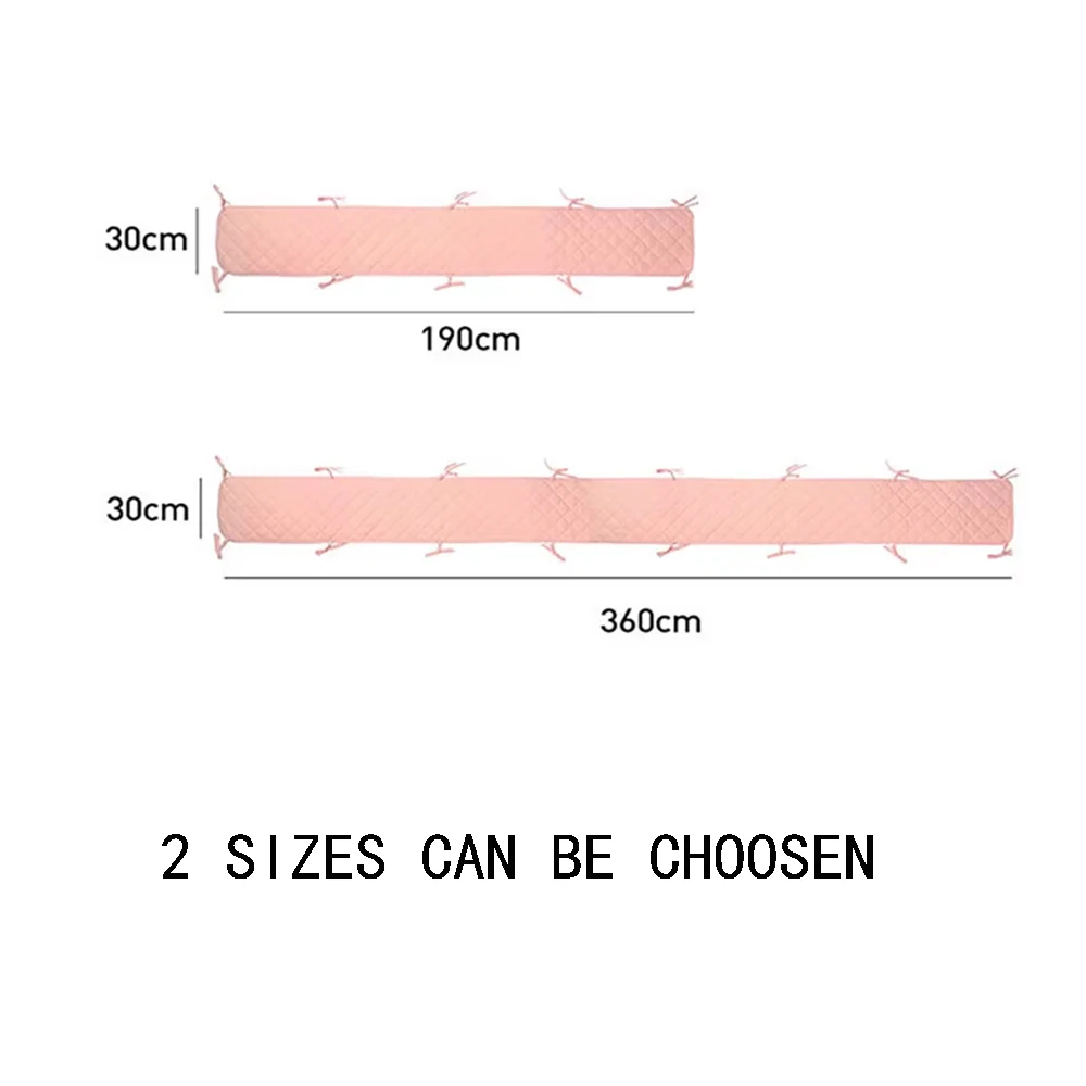 Parachoques instalados cuna - Vista final montaje completo