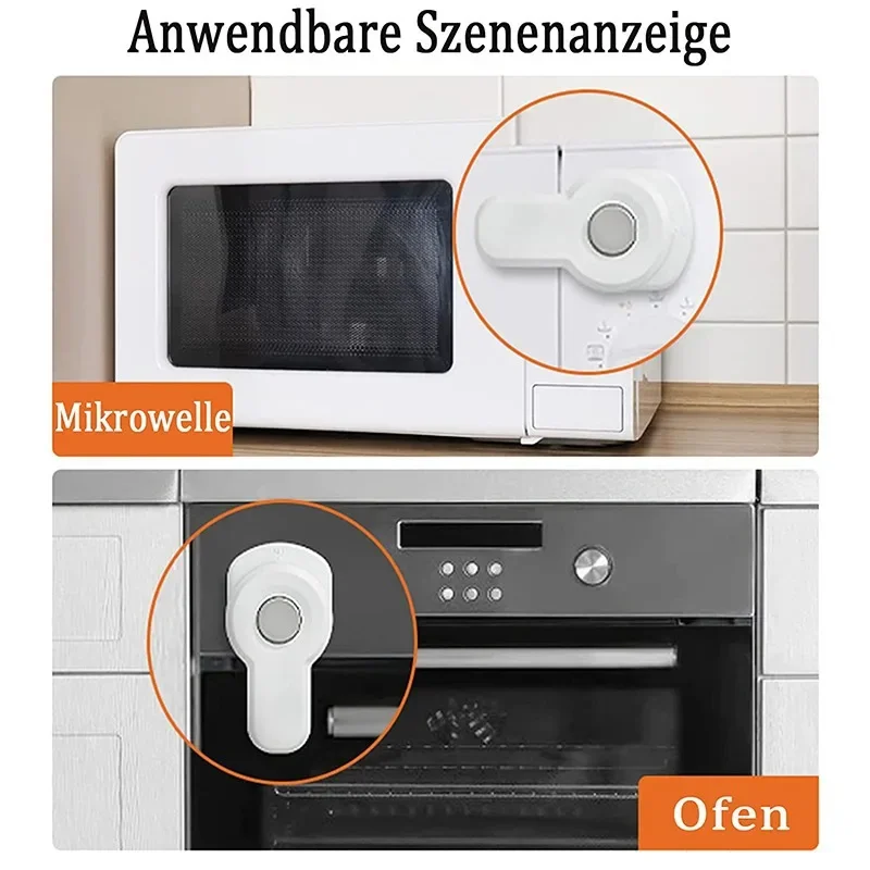 Cerradura seguridad puerta horno bebé – Protección cocina infantil - imagen 4