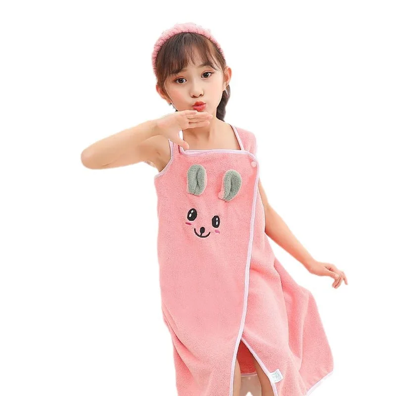 Falda de baño infantil elástica cómoda protectora ligera para niña - imagen 3