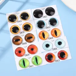 Ojos de cristal para muñecas – Estilos gato, dragón y dinosaurio