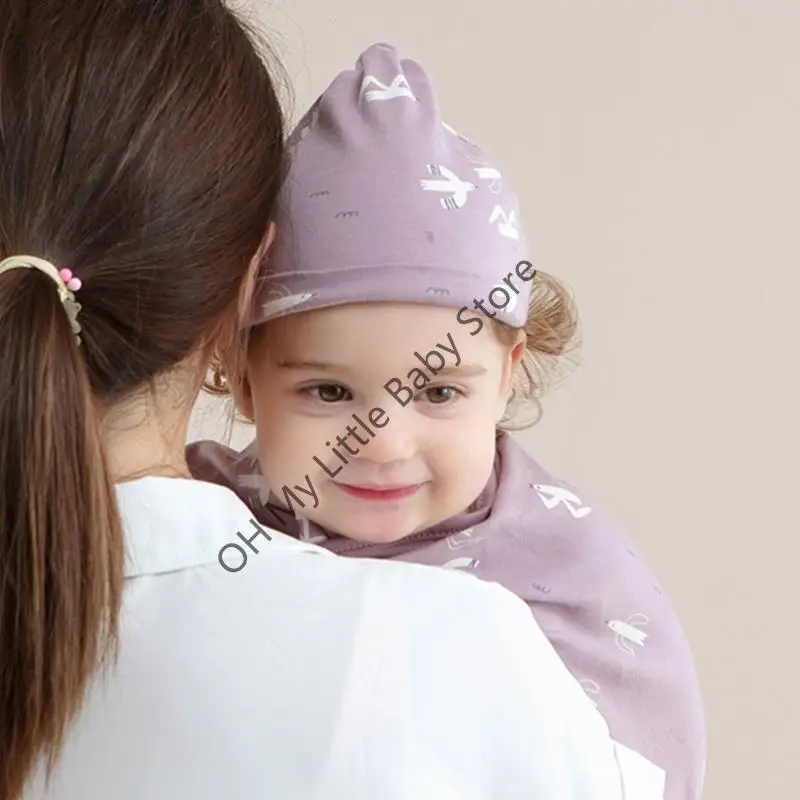 Manta envolvente para bebé M76C, con gorro, para recién nacido 0 a 3 meses - imagen 2