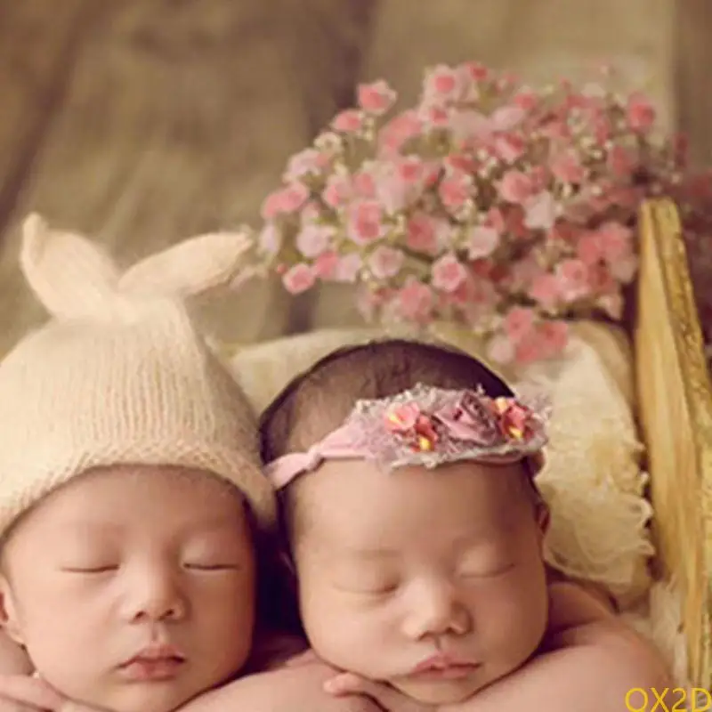 Cubierta pañales amigos envoltura suave QX2d para accesorios asistente fotografía recién nacida - imagen 4