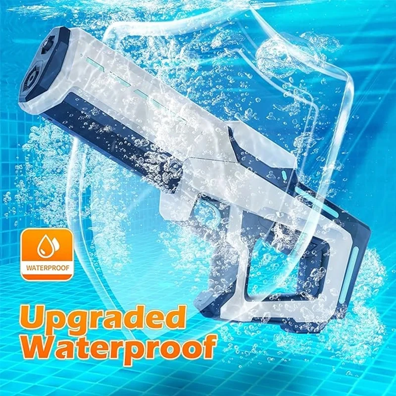 Pistolas de agua eléctricas automáticas para niños – Juguete verano - imagen 4