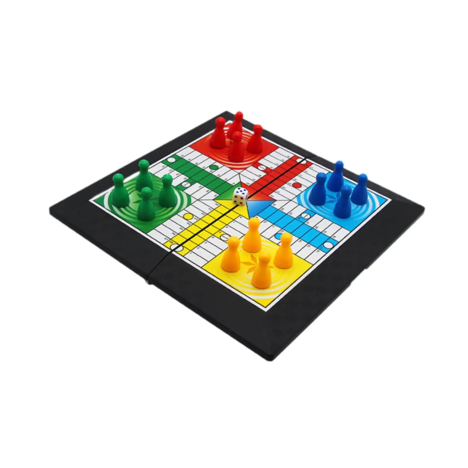 Juego de mesa Ludo, juego familiar, juguete educativo para niños, juego de estrategia de ajedrez volador para juegos de fiesta, adolescentes, entretenimiento para 4 jugadores - imagen 2