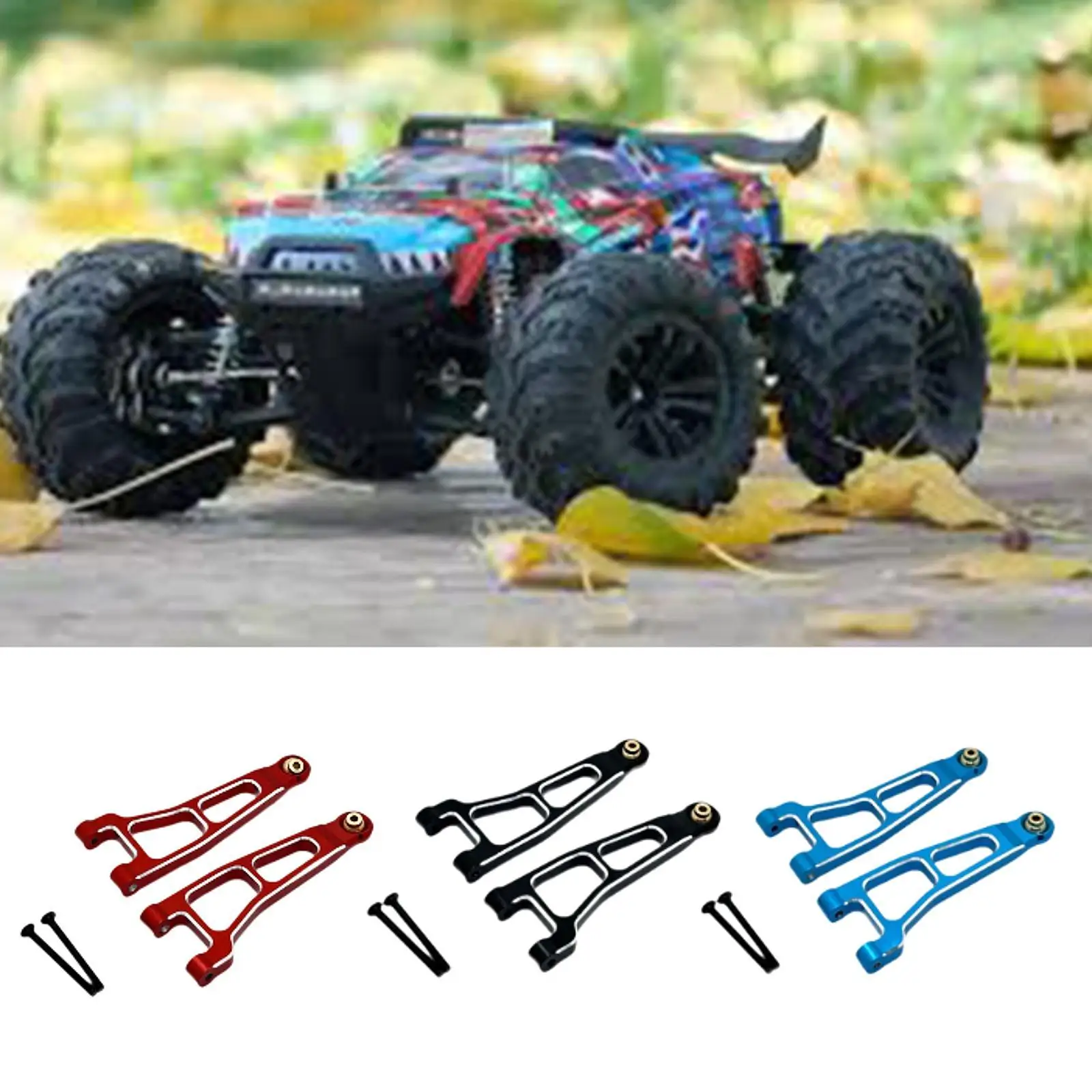 2x 1/12 RC Car Front Swing Arm DIY Replace Parts for UD1201 UD1202 Crawler