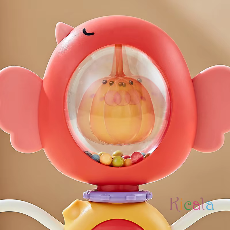 Juguete de baño con ventosa giratoria para bebés interactivo - imagen 4