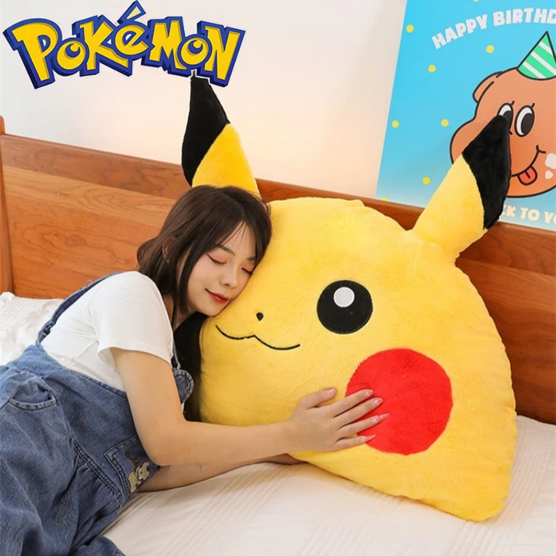 Peluche gigante Pikachu de Pokemon - Suave muñeca kawaii para niños