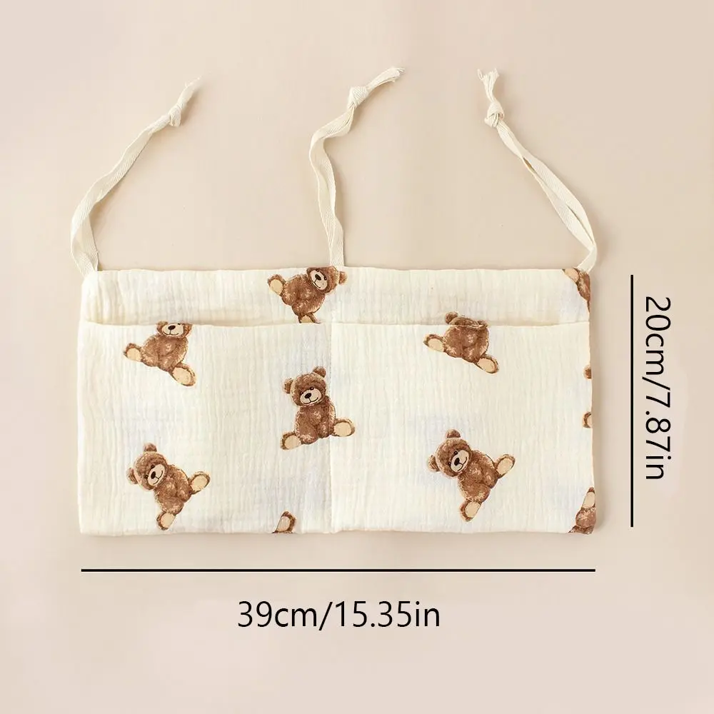 Bolsa de almacenamiento de algodón para cuna de bebé