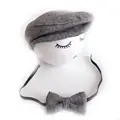 black white