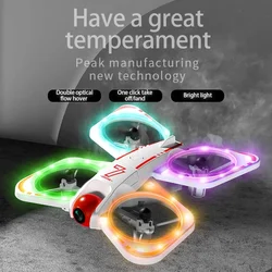 Drone para niños con luces LED de colores y cámara