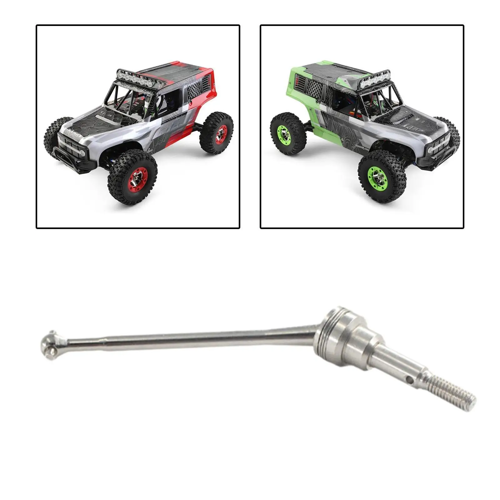 Eje de transmisión delantero RC a escala 1/12, componente modelo RC, piezas de repuesto, accesorio para - imagen 4