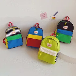 Mochila escolar ligera para niños - Lona patchwork