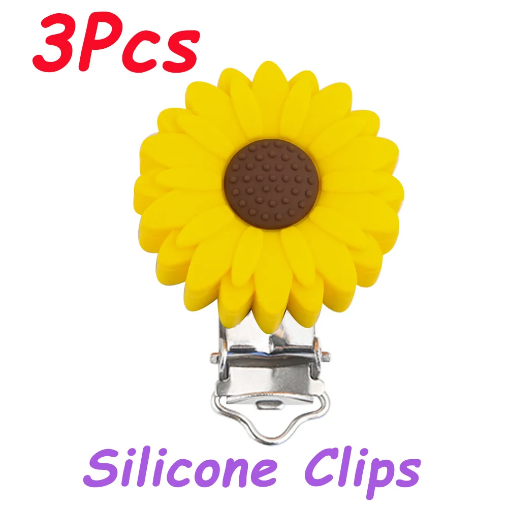 3pcs yellow clip