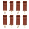 8Pcs Brown