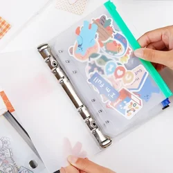 Carpeta organizadora infantil de plástico con cremallera – Tamaño A5