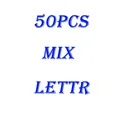 50pcs  mix letter