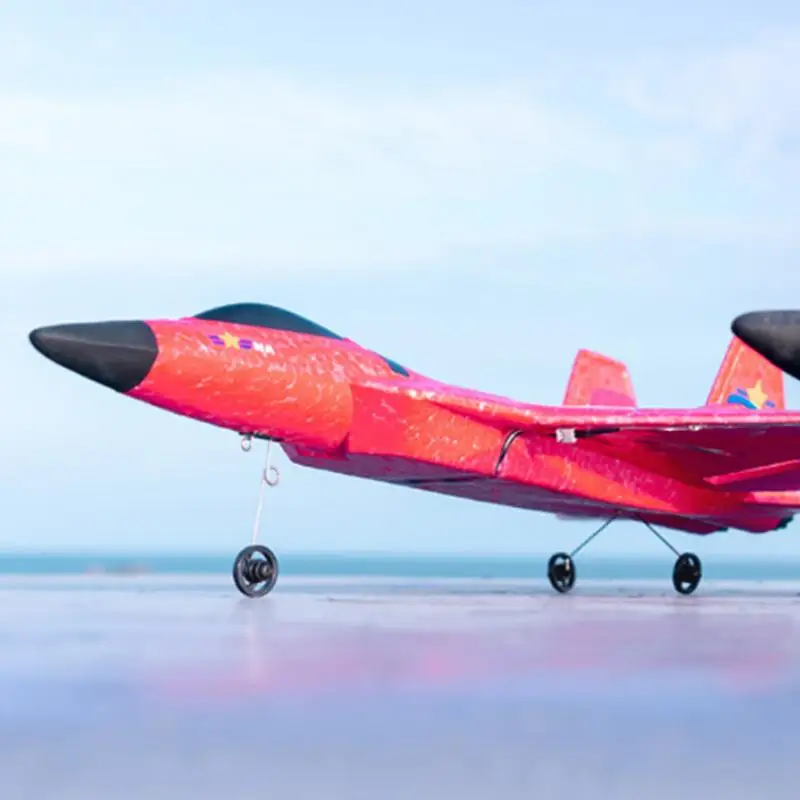 Modelo de avión de juguete para niños, modelo de avión con luces, diseño de fuselaje ligero, avión de combate, juguete para diversión familiar, Birthda