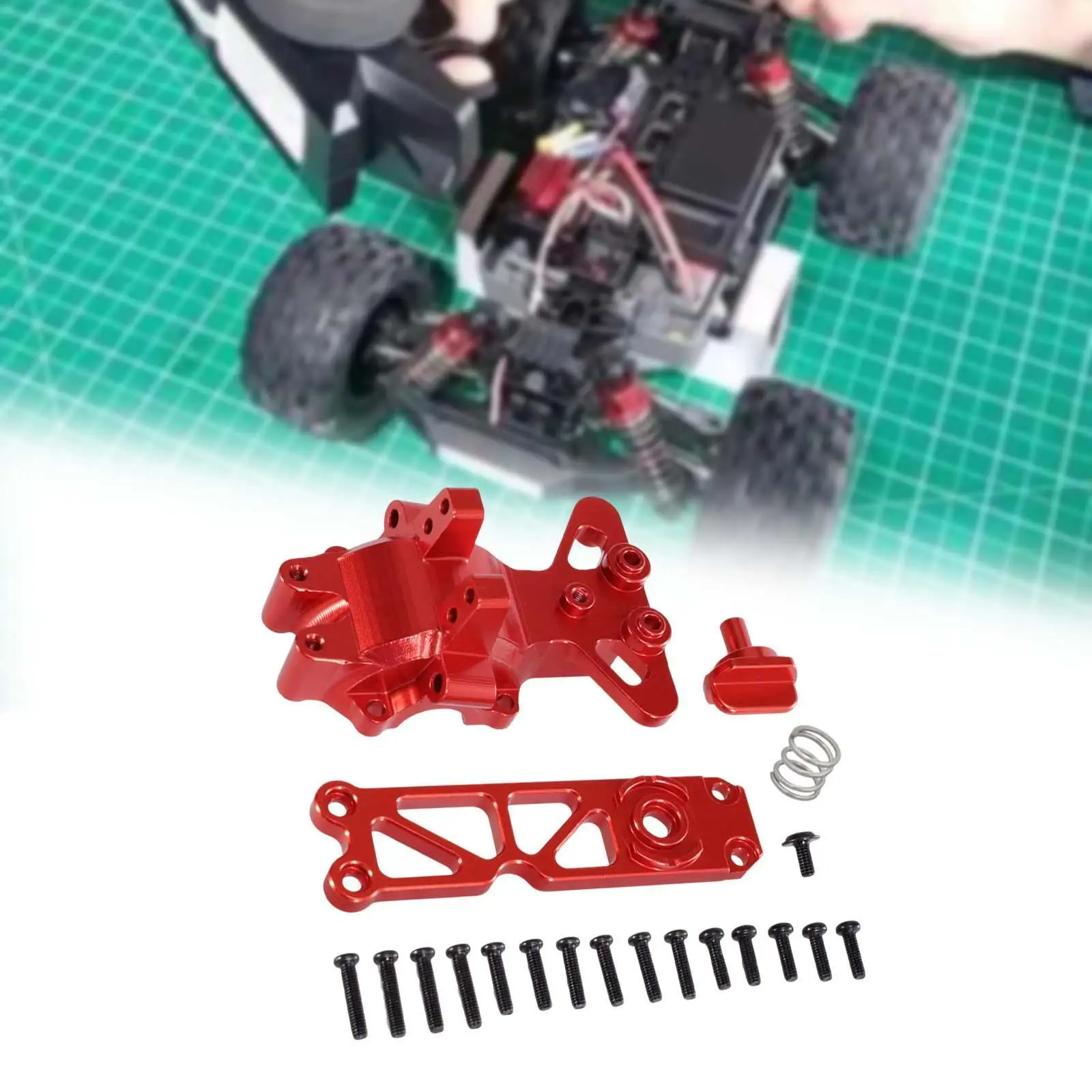 Front Upper Gearbox Cover RC Car Sturdy Easy Installation Multiuse RC Vehicle Supplies Replacements for 16209 16208 16210 H16PL