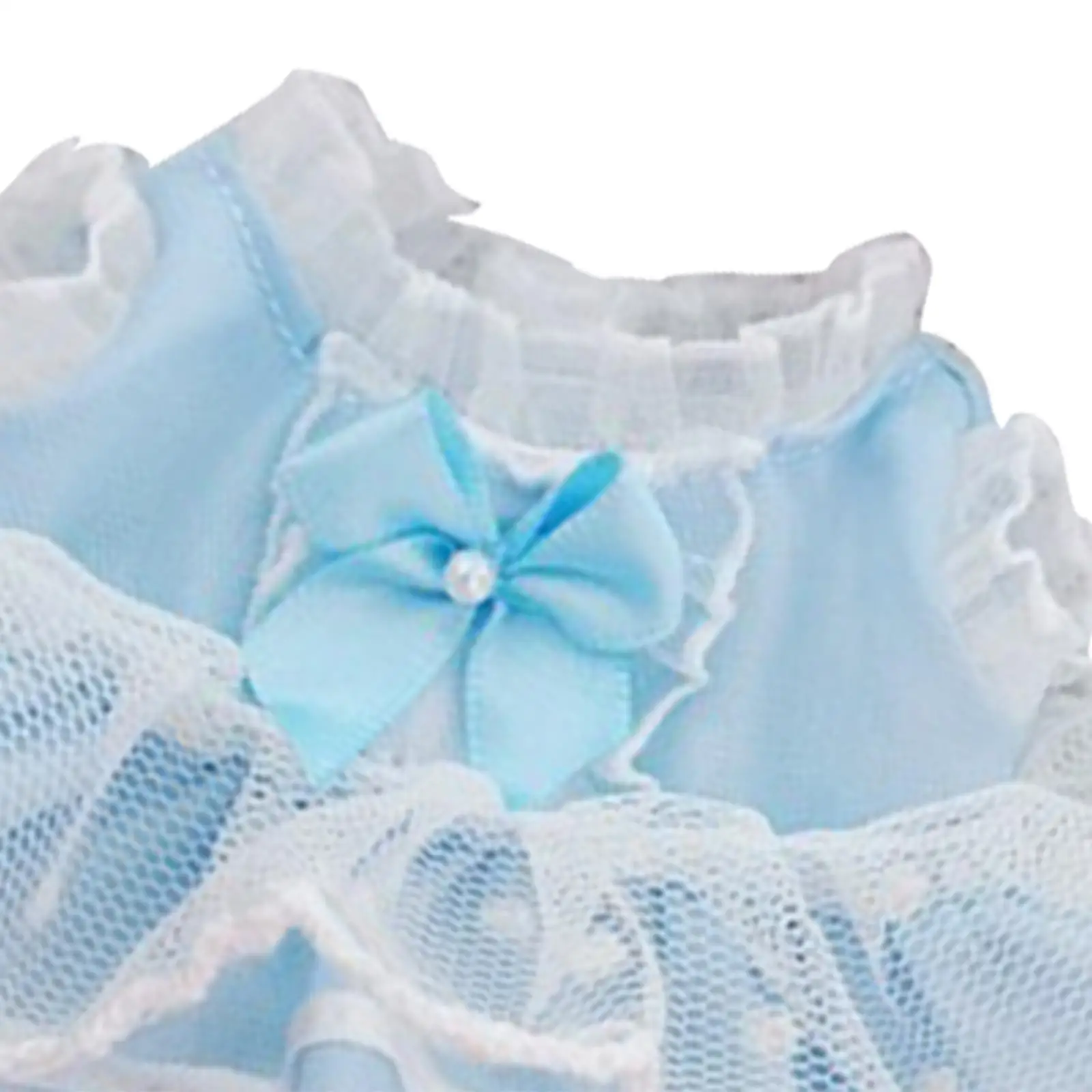 3x Dolls Maid Dress Suit, Costume Accessory, Handmade Clothing with Headband Apron for 17cm Dolls Thanksgiving Gifts