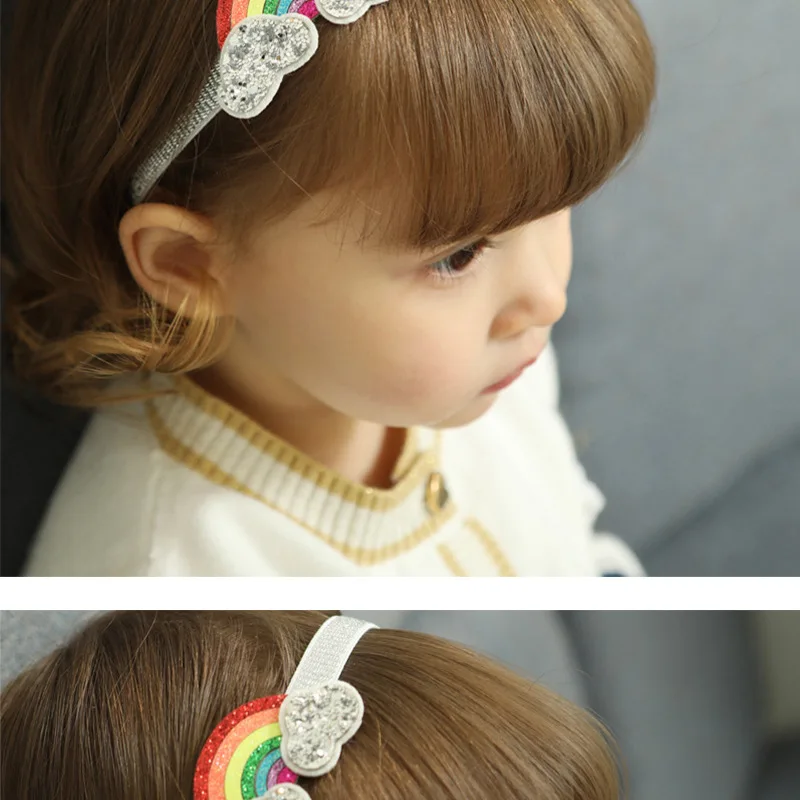Diadema de unicornio en sesión de fotos infantil