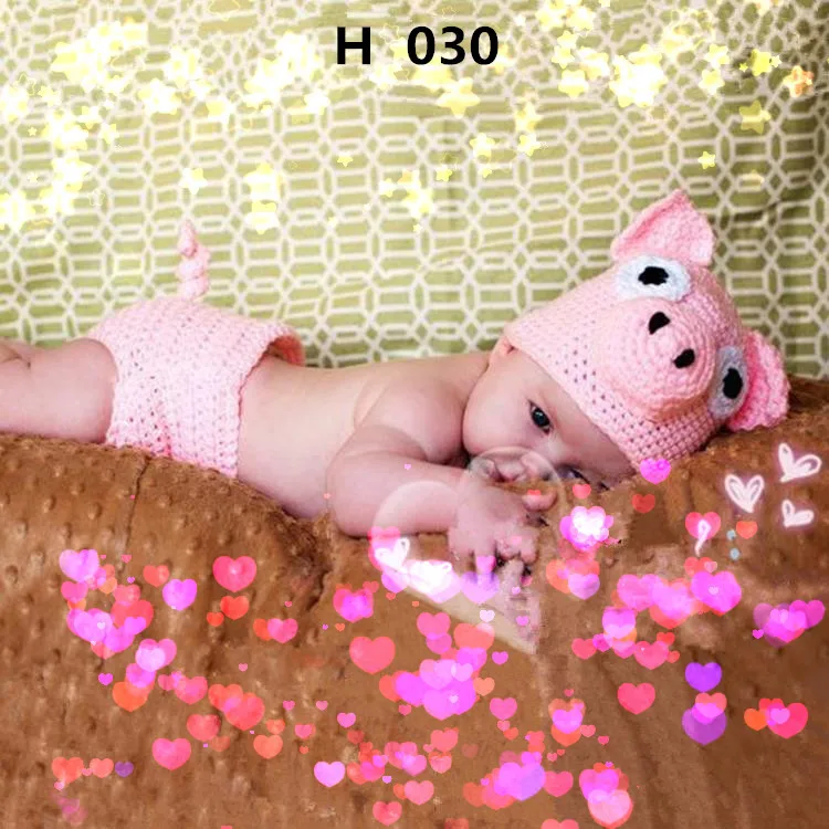 Body de cerdito para bebé recién nacido – Sesión de fotos - imagen 2