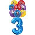 17pcs balloons 3