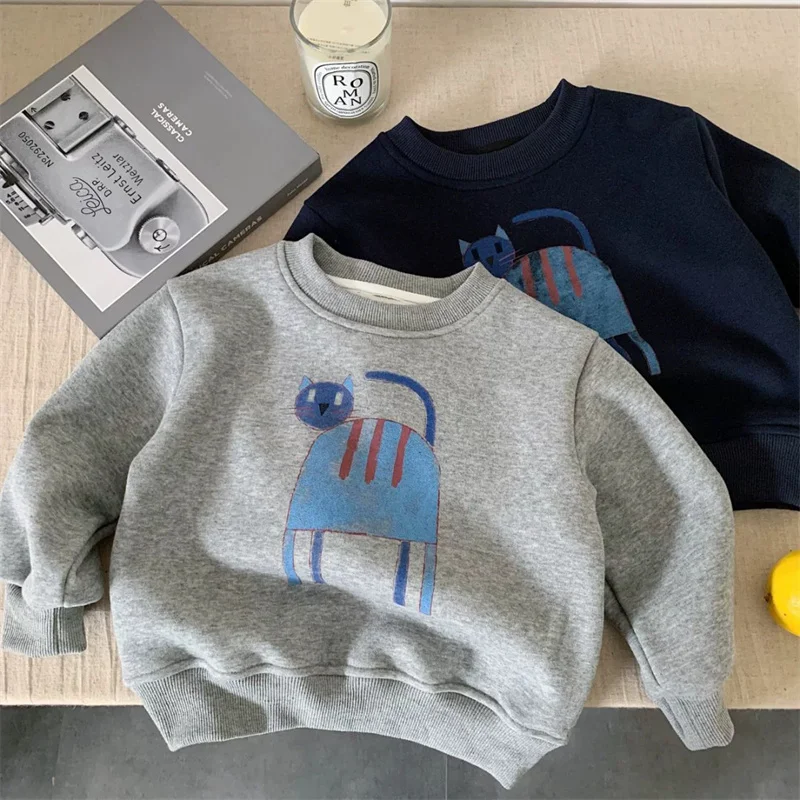 Sudadera de lana infantil vue frontal