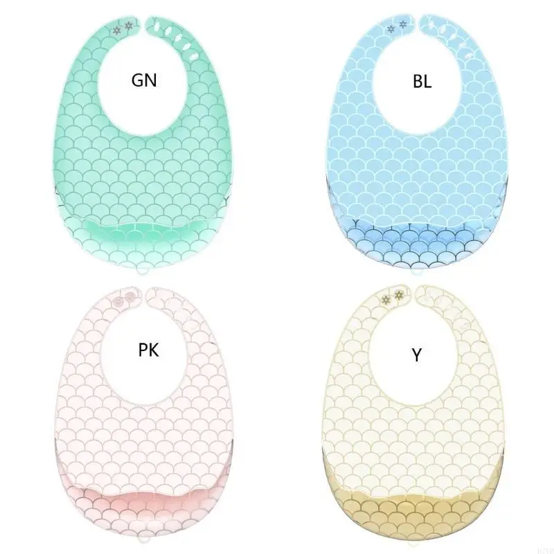 Alimentación viaje D7YD con bolsillo para recoger alimentos, bebé portátil silicona para niños pequeños, suministro para - imagen 4