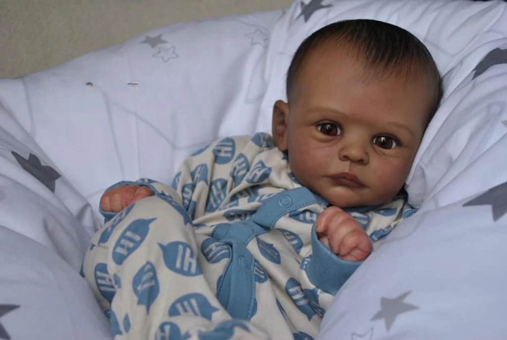 Piezas de muñeca ya pintadas, Kit de bricolaje, Joleen realista, tacto suave, Reborn