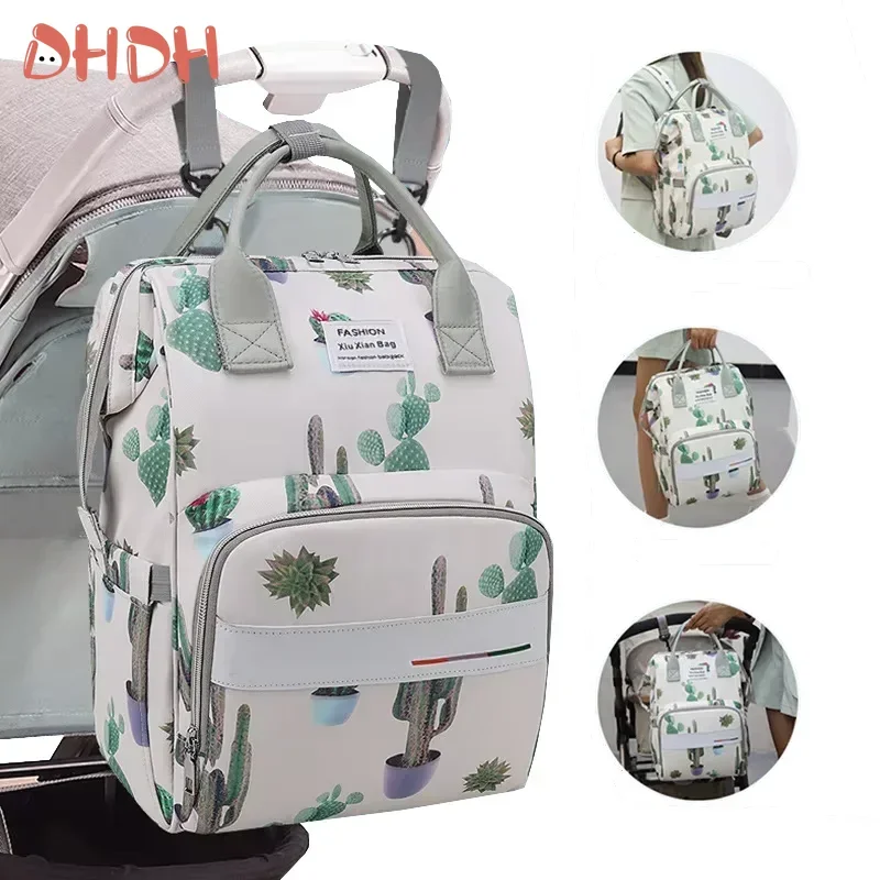 Bolsa cambiador acolchada para cochecito tipo mochila
