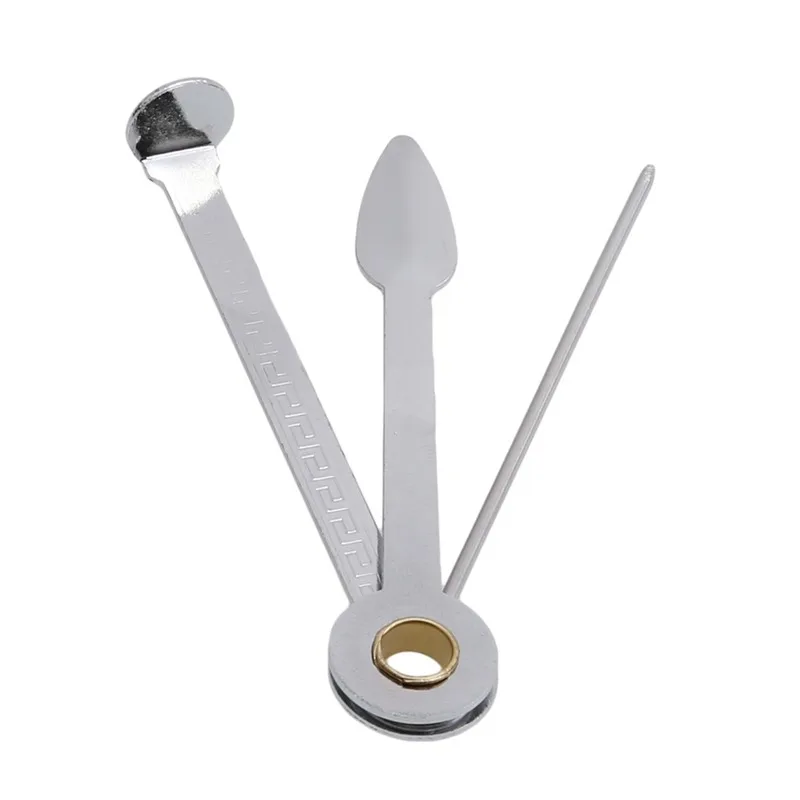 Limpiador de tabaco de pipa multifuncional 3 en 1, herramienta de limpieza de acero inoxidable, accesorios para fumar, accesorios para malas hierbas, 1 unidad - imagen 5