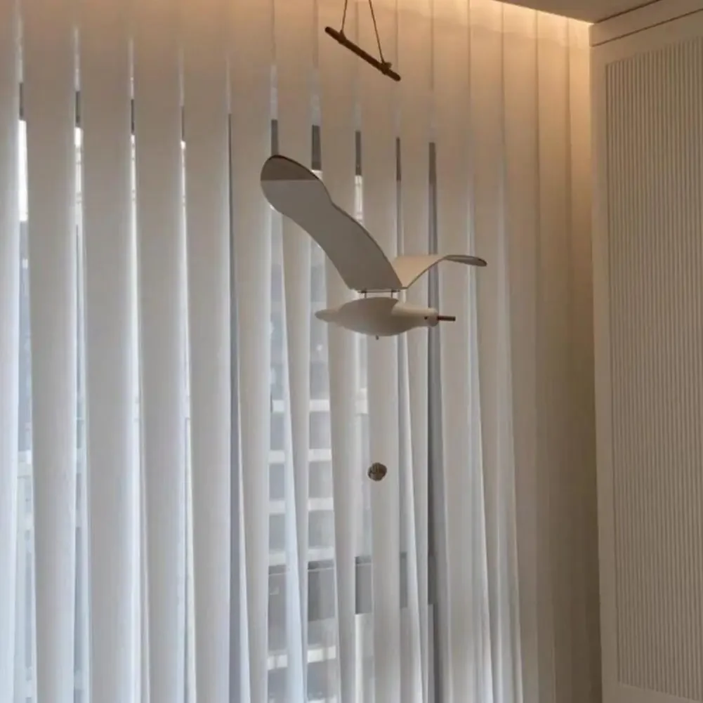 Colgante de madera para cuarto infantil – Pájaro decorativo - imagen 5