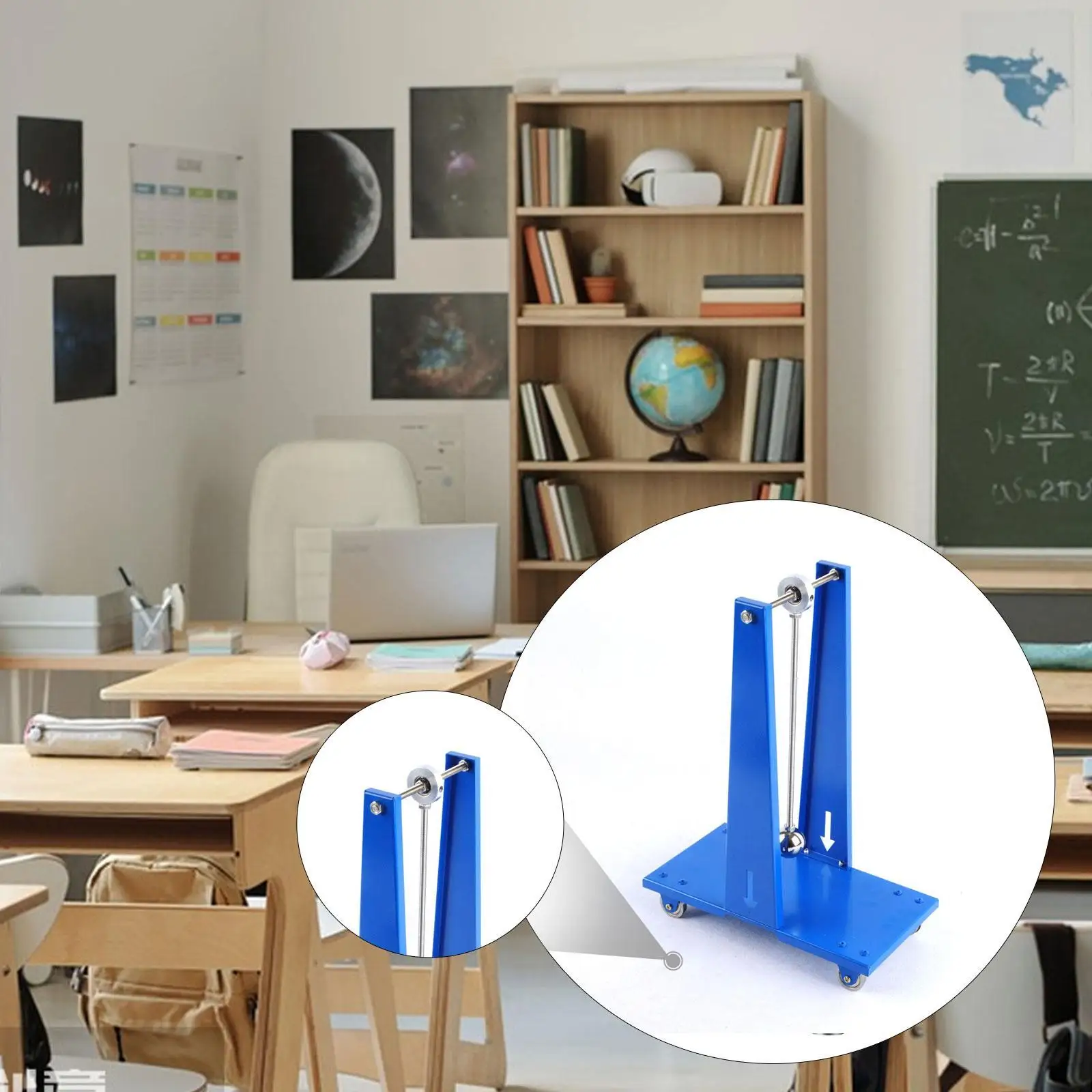 Kit de física Aprendizaje científico Conservación del momento para estudiantes de escuela en casa