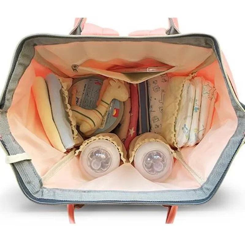 LAND Mommy bolsa de maternidad con cremallera antipérdida y organizador - imagen 4
