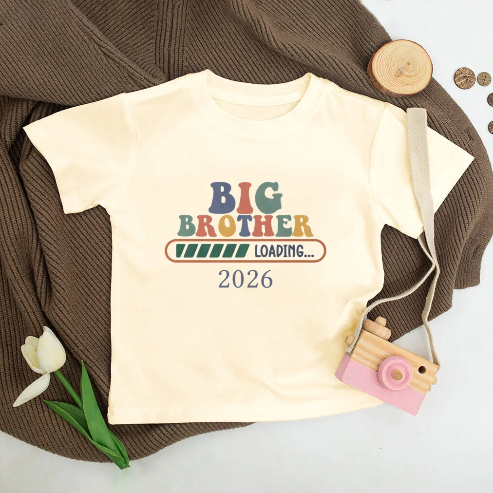 Camiseta de Big Brother 2026 para niños, manga corta retro - imagen 2