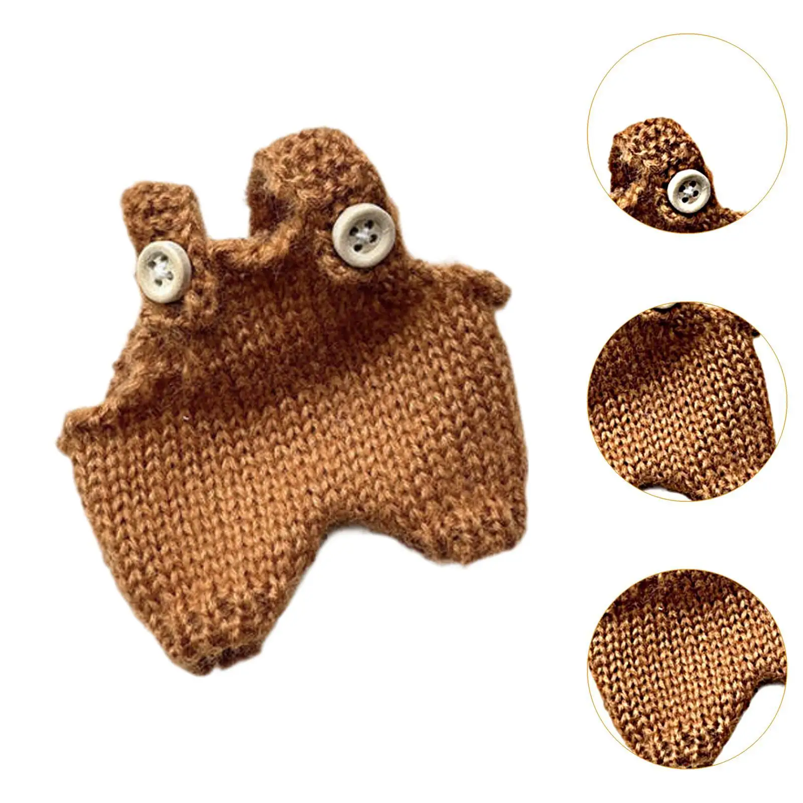 Ropa para muñecas, accesorios para muñecas, ropa Adorable, llavero, accesorio de ropa para muñecas de 17cm, colgante, muñecas, niñas y niños - imagen 5
