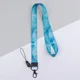 blue  lanyard