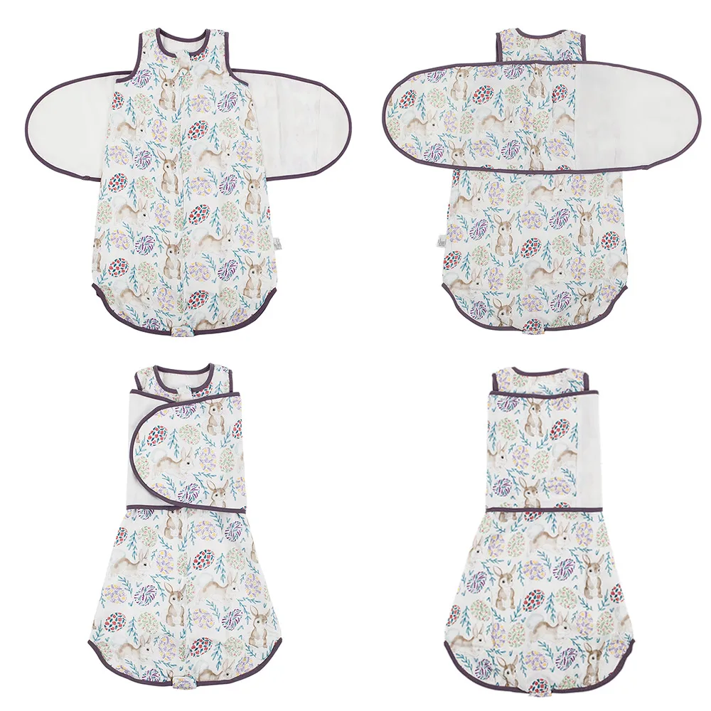 Saco de dormir de bambú para bebé de 0 a 18 meses, saco de dormir con envoltura extraíble, transpirable, sin mangas, manta usable, 1tog - imagen 5