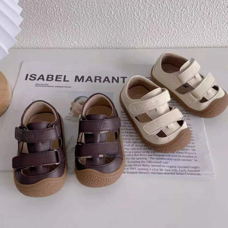 Sandalias antideslizantes de suela blanda para verano infantil - imagen 3