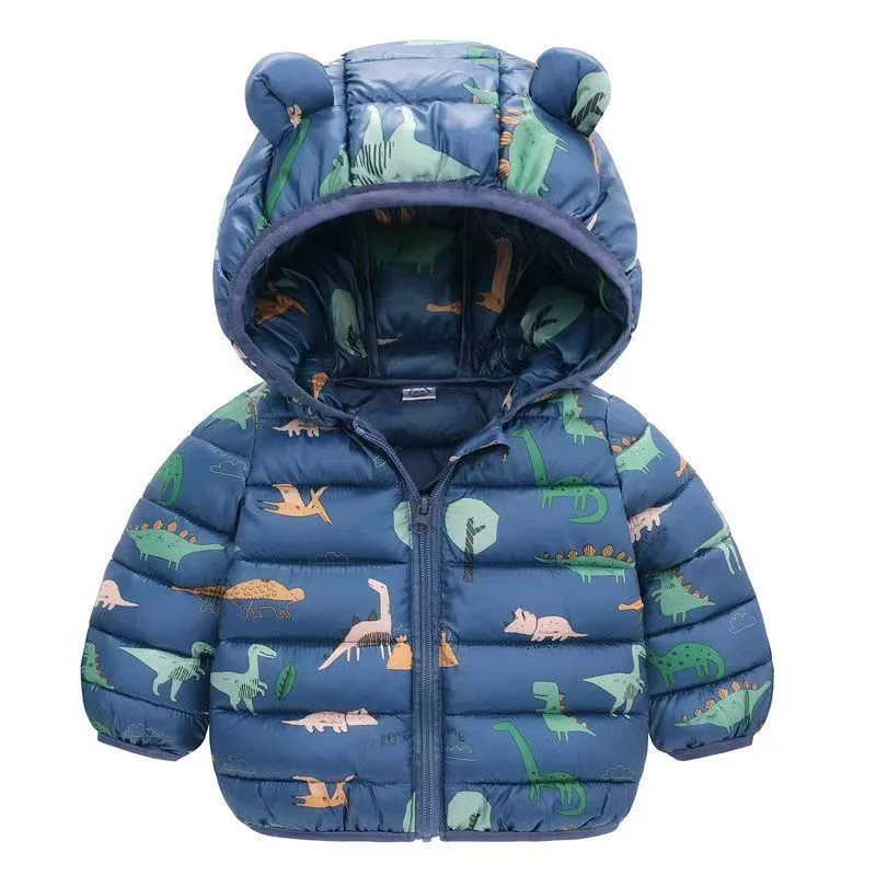 Chaqueta de plumón con capucha – Abrigo cálido para niños - imagen 4