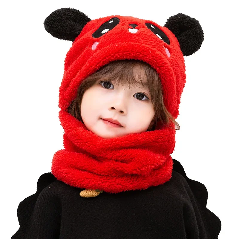 Gorro de invierno de lana para niños con dibujos - imagen 4